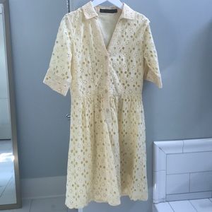 Vintage yellow dress